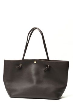 ROPE TOTE イタリアンキップレザー × 真鍮 ロープハンドル トートバック / ダークブラウン