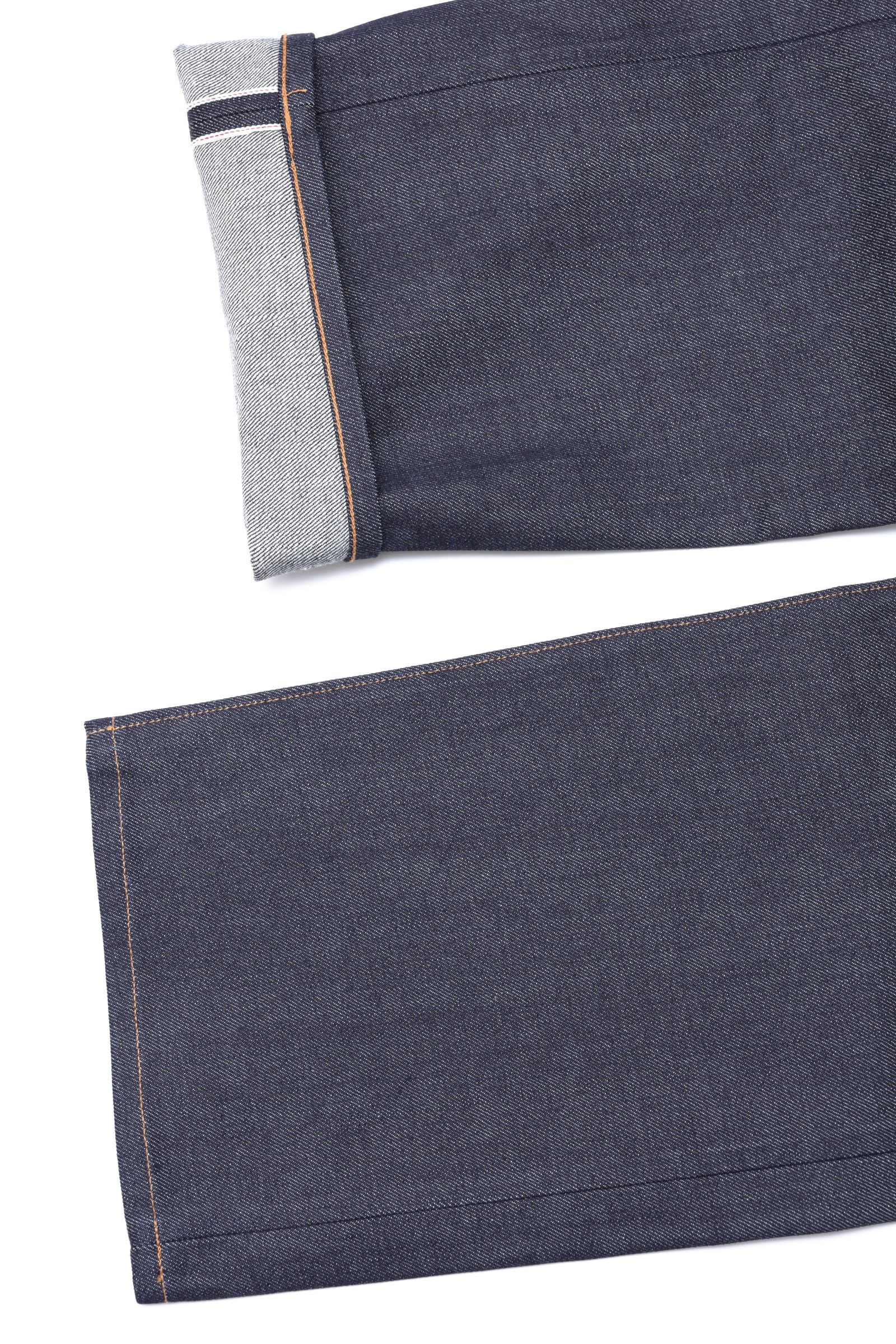 SVNDE リジッド(ノンウォッシュ) ワイド デニムパンツ / INDIGO RIGID ダークネイビー