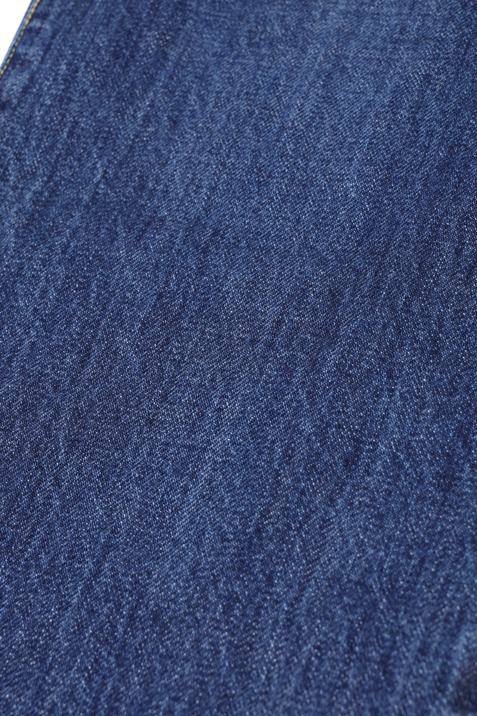 SVNDE ユーズド加工 ワイド デニムパンツ / INDIGO USED ブルー