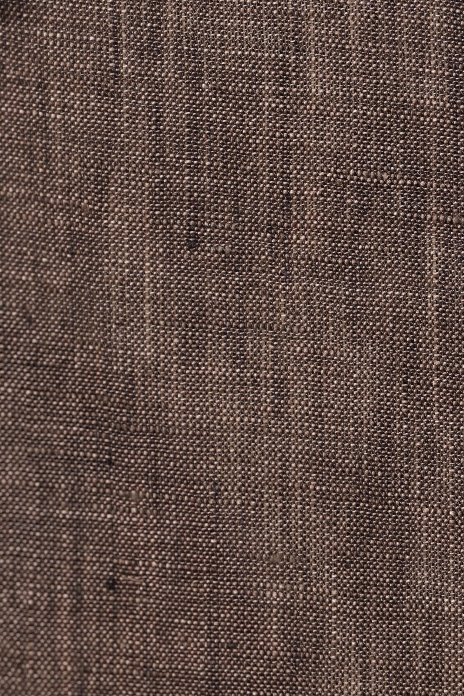 ALBINI LINEN POOL SIDE SHIRT アルビニ リネン プールサイドシャツ / ダークブラウン