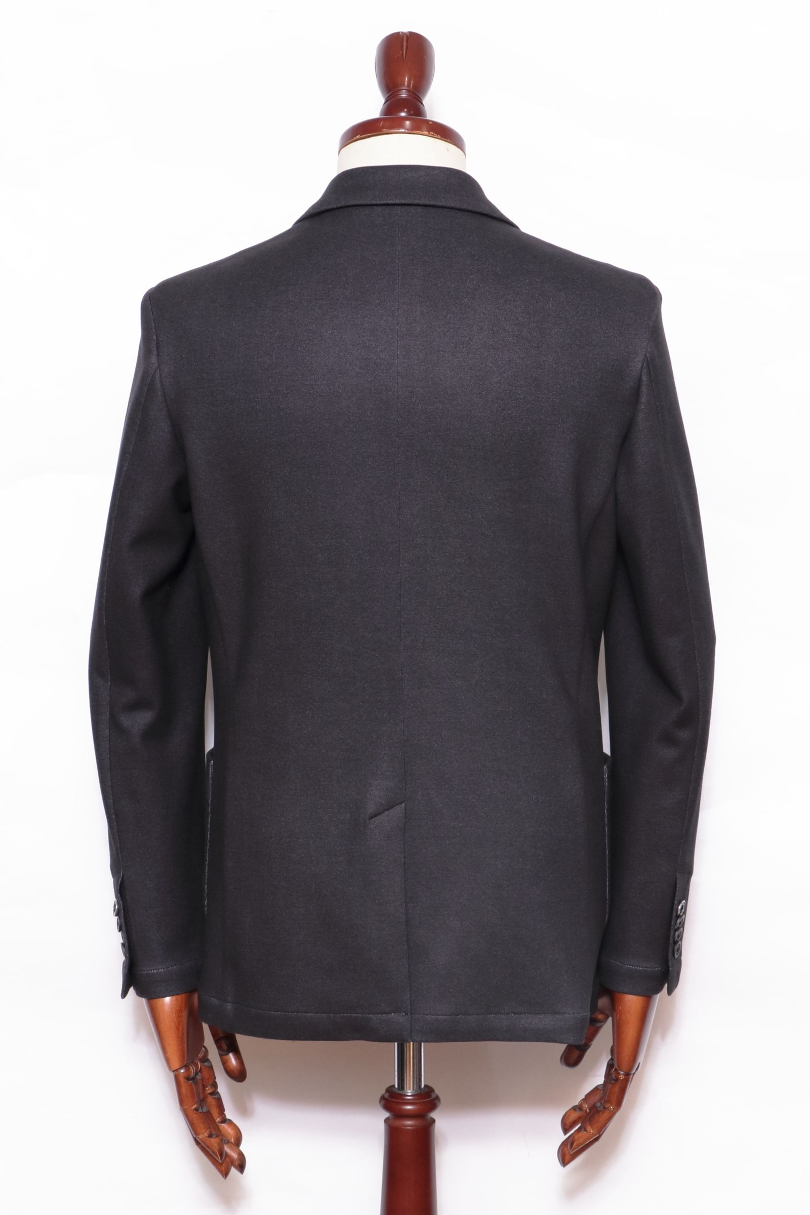 【セットアップあり】"THE FIRST CLASS" CERVINO ウォームジャージ 2B テイラードジャケット / BLK ブラック