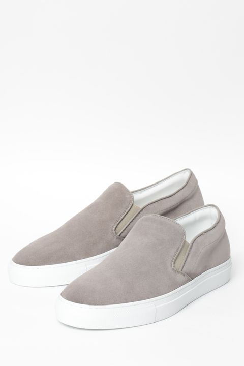 GIOIA シングルソール スウェード スリッポン スニーカー / TAUPE トープ