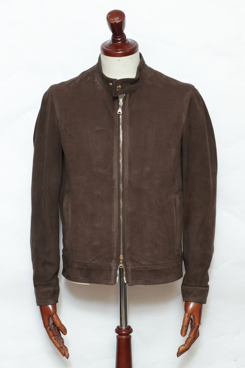 REISS レザー・ニットジャケット ブラック 旨い