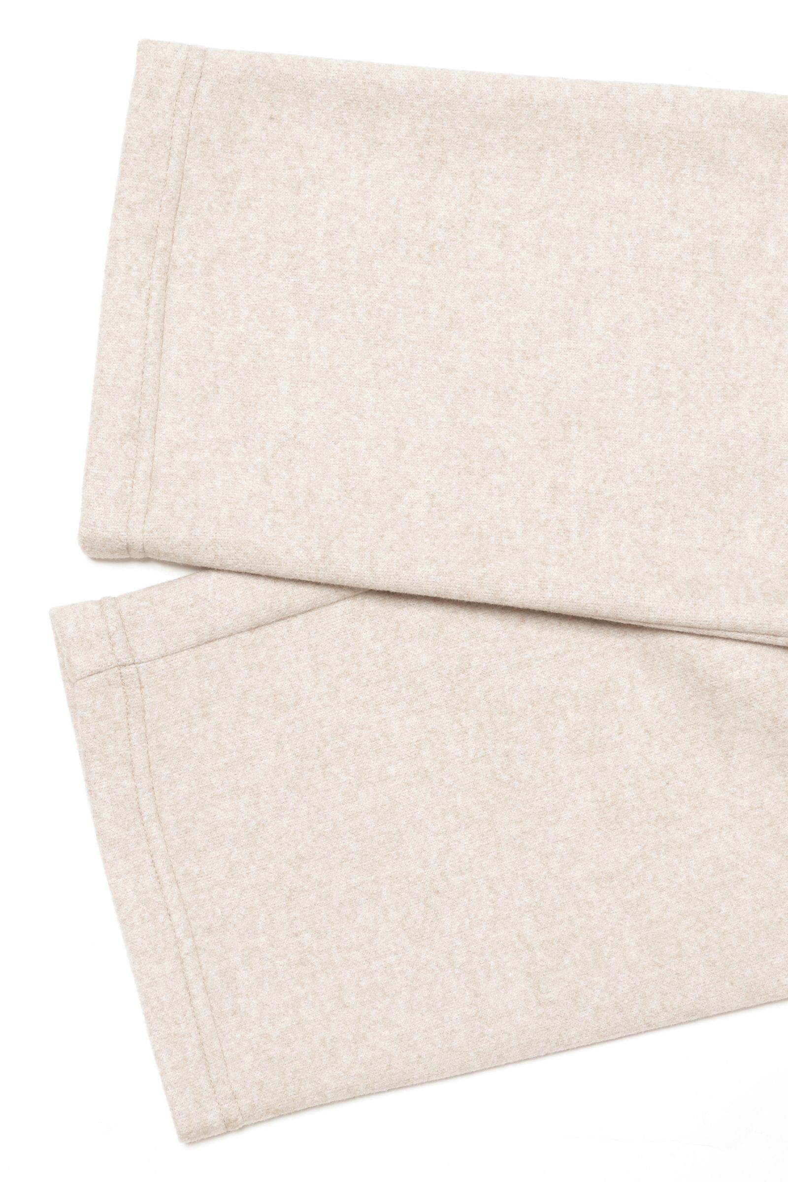 PT000065U ウールブレンド 1プリーツ ジャージー イージーパンツ / アイボリー 1985