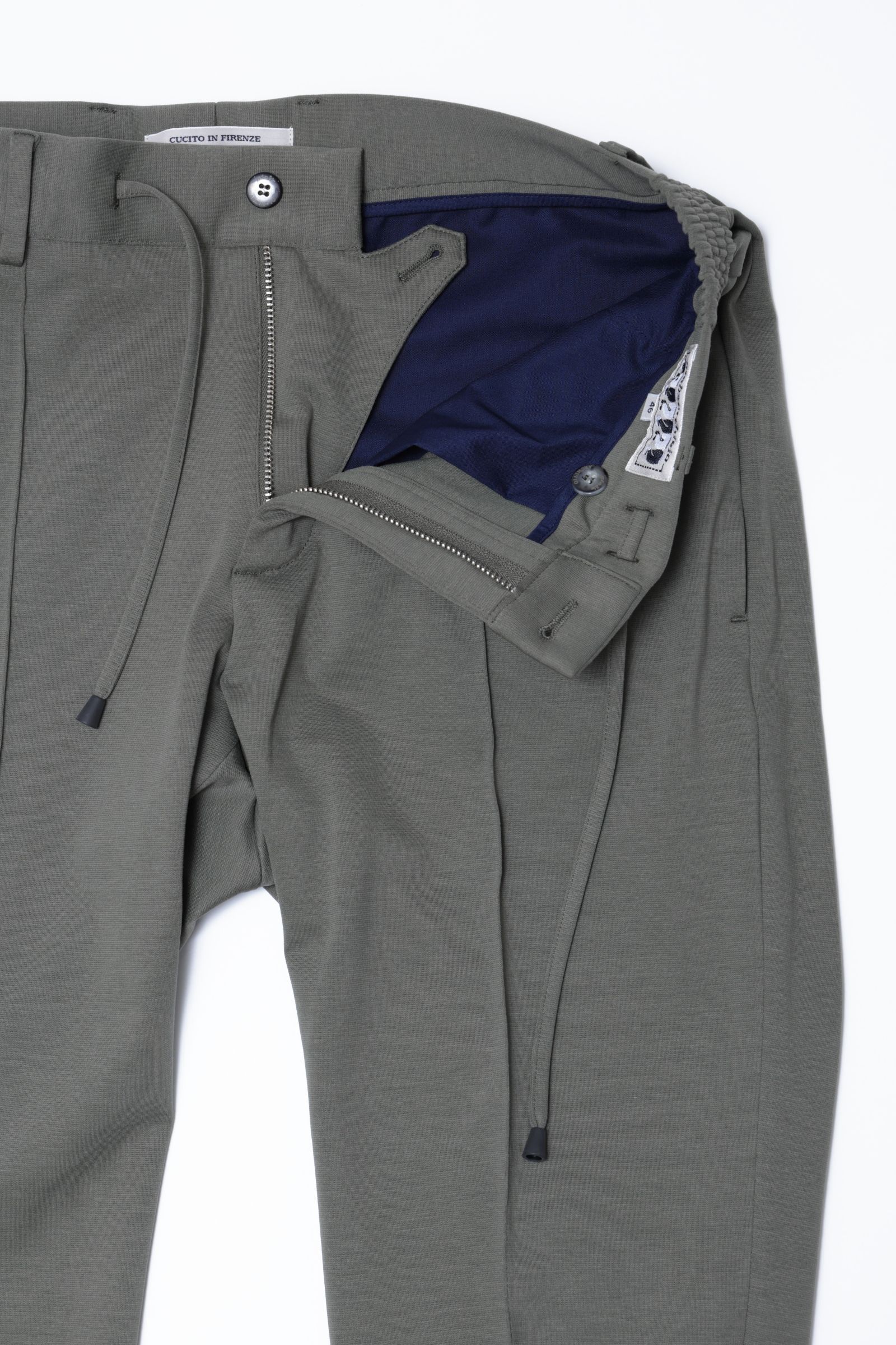 MASACCIO マサッチョ A3573 ニューウオッシャブルジャージー イージースラックス / オリーブ 30