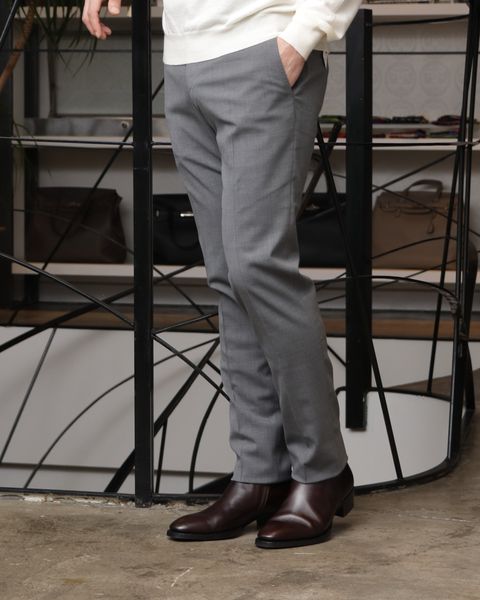 WH ダブルエイチ 当店別注ブーツを使用した、素材の良さが際立つ、大人のスマートワントーン