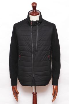 BRIEFING GOLF - WINDBLOCK KNIT BLOUSON ニット x キルティング 