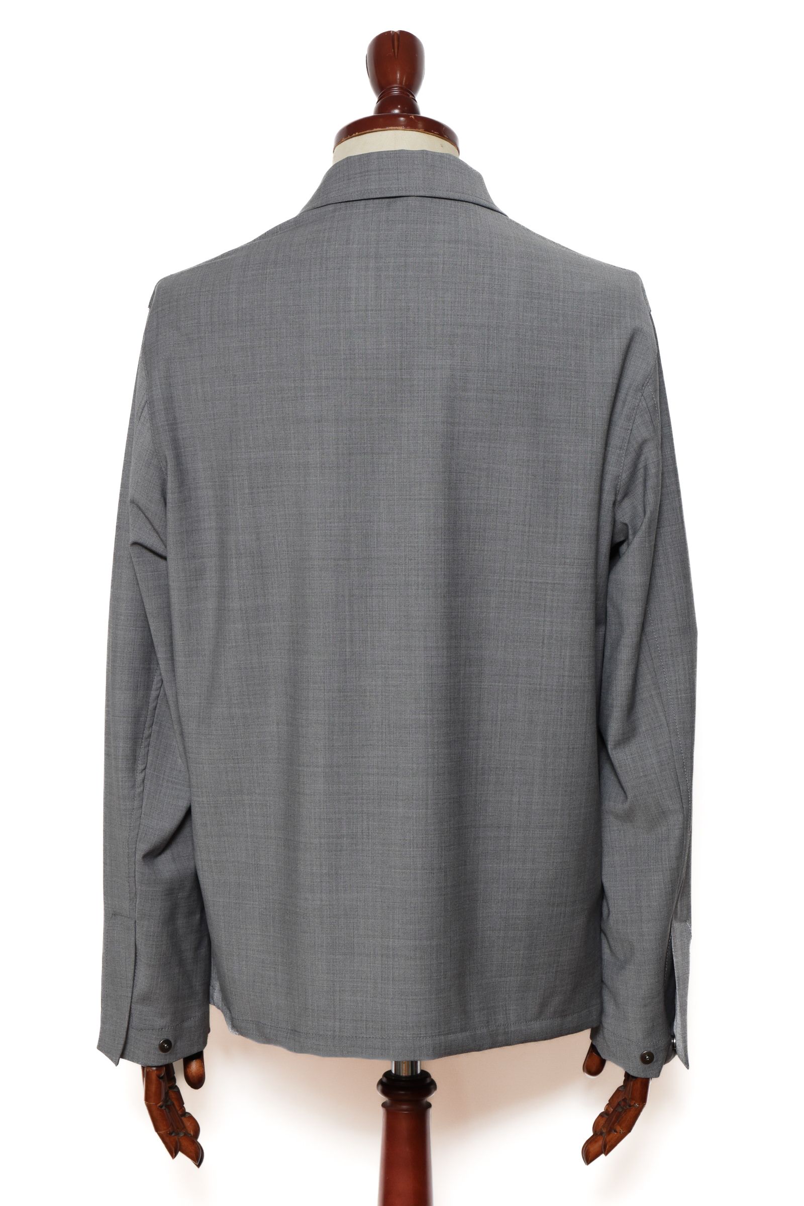 【セットアップあり】JWORK MAN ストレッチウール CPOジャケット / グレー