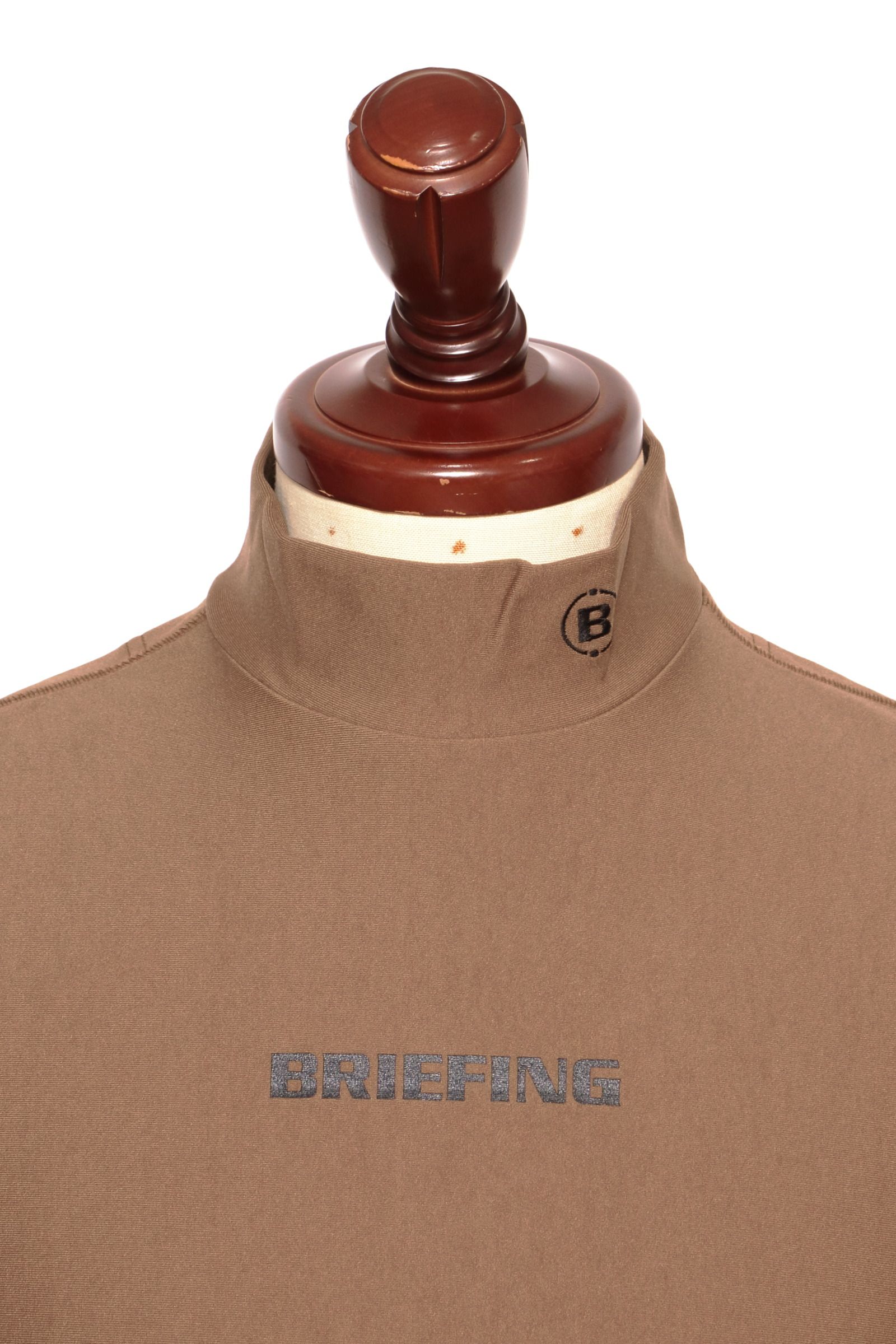 BRIEFING GOLF - MENS WARM LS HIGH NECK ストレッチ