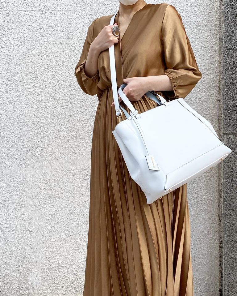 GIANNI NOTARO/Carol j. - CA210 スムース レザー 2WAY ハンドバッグ  