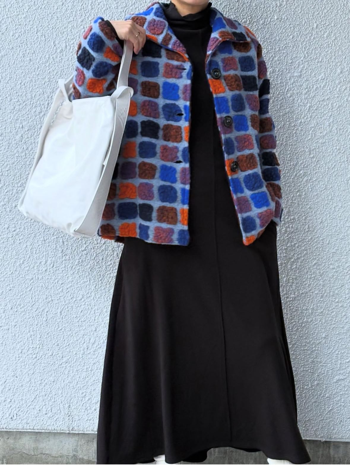 N0085 レザー ショルダー リュック 2WAYバッグ / ホワイト