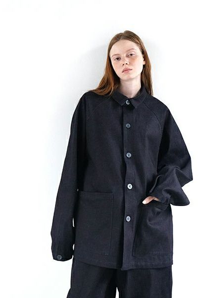 【24AW】denim work jacket [DEEP BLUE] - デニムワークジャケット [ディープブルー] / vu-jkt-005
