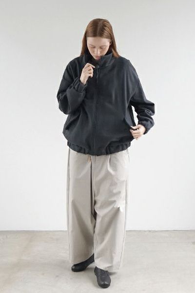 【24AW】flight blouson [MOSS DARK GRAY] - フライトブルゾン [モスダークグレー] / vu-blu-003