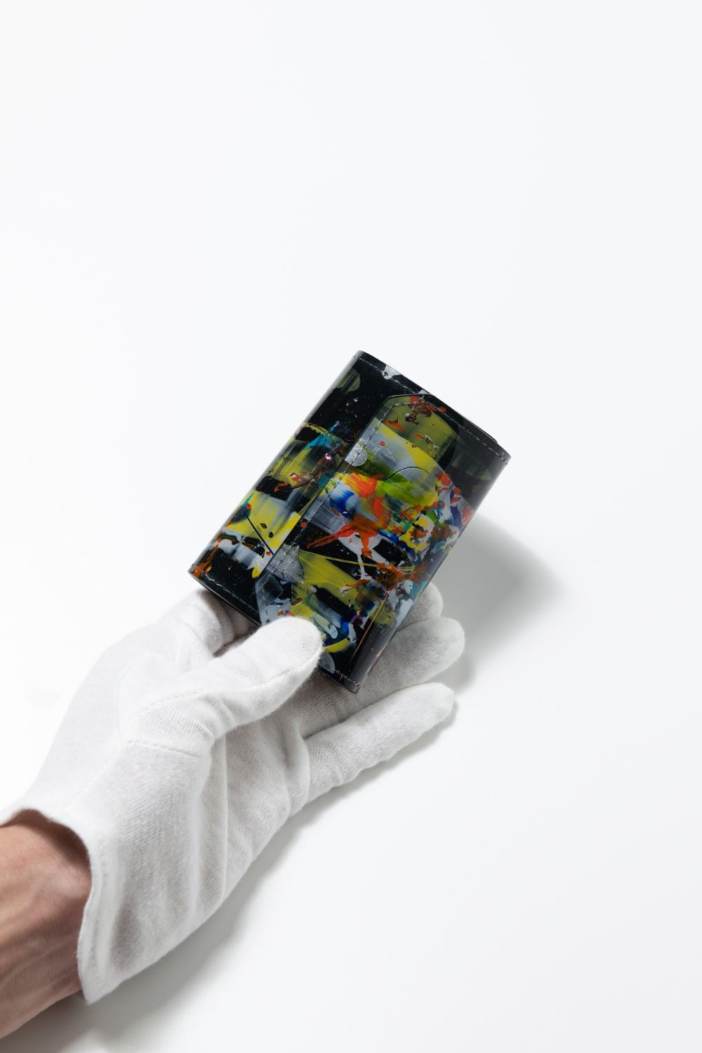 PAINT WALLET MINI [BLACK] / ペイントウォレットミニ [ブラック]