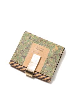 【アウトレット】BookCollage Wallet [Green] / ブックコラージュウォレット [グリーン]