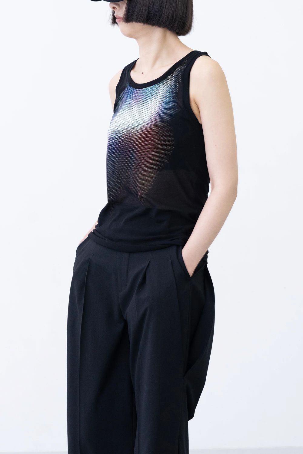 【26SS / 予約受付中】Wink Tank [black] - ウィンクタンク [ブラック] / SS26TO04