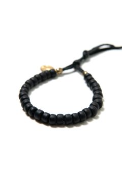BLK BZ BR / ブラックビーズブレスレット