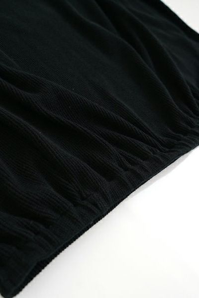 【25SS】ballon t-shirt [BLACK]｜バルーンTシャツ / vu-cut-003