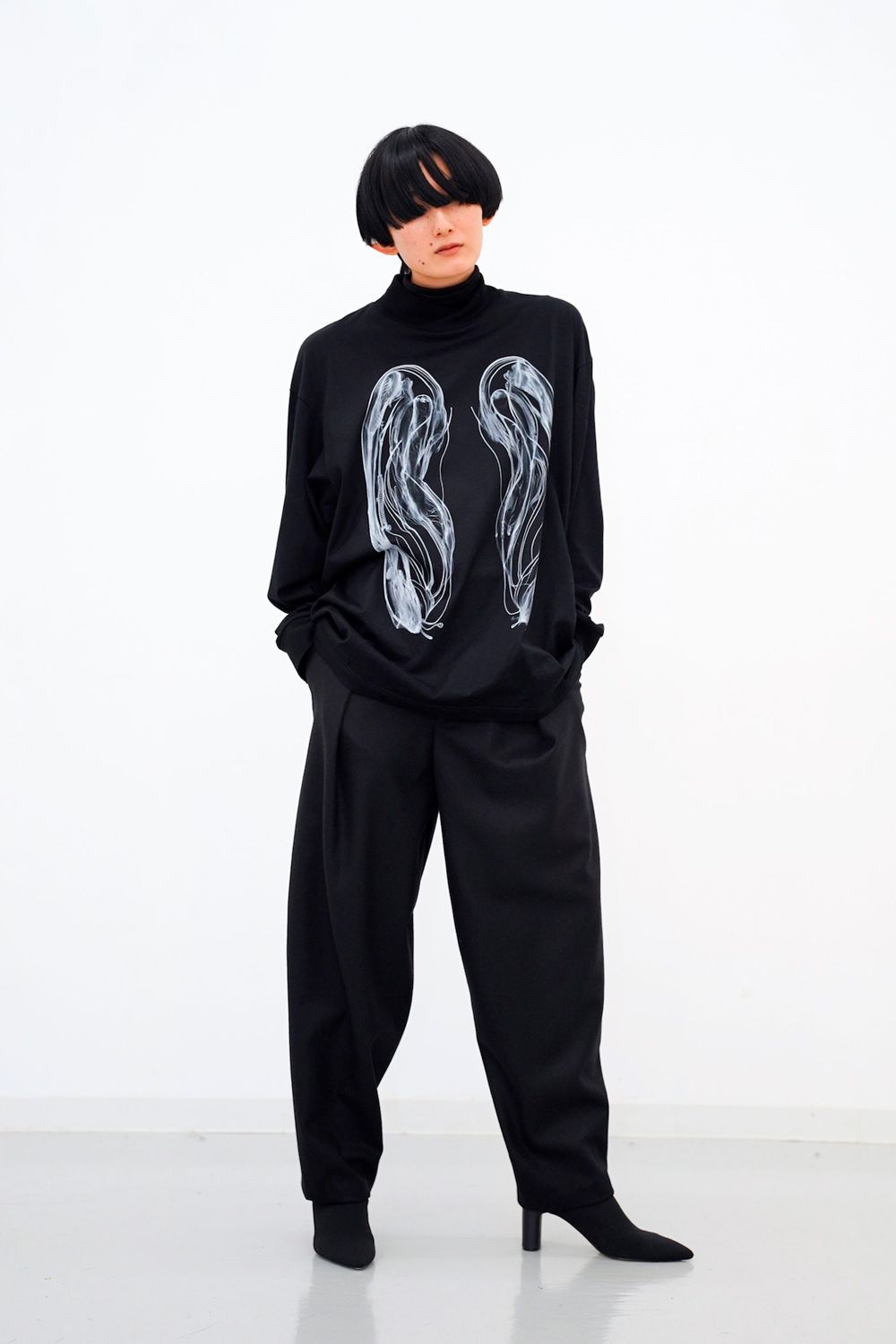 HATRA - 【23AW】LS-Pray [black] - BONITA