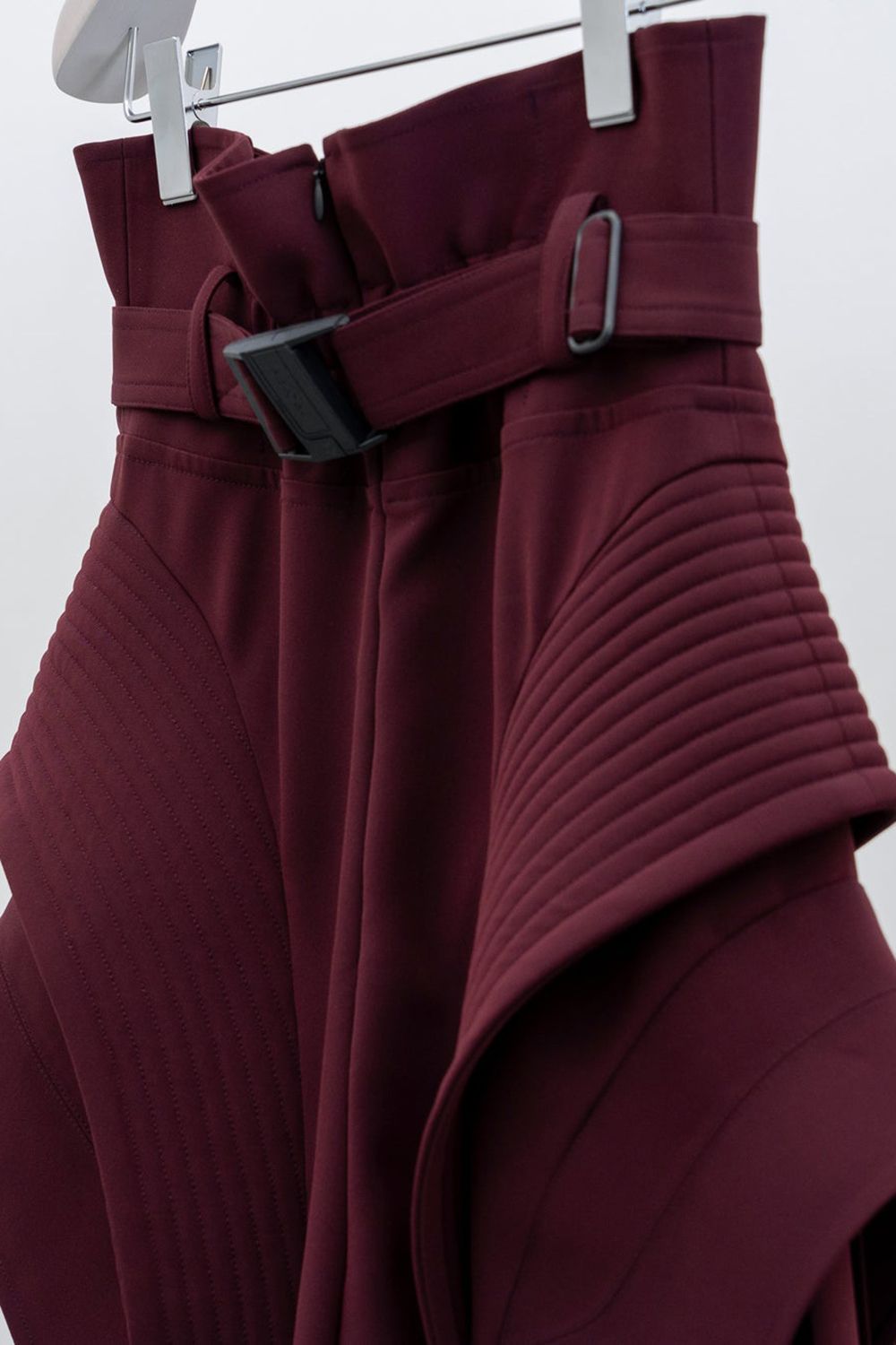【ラスト1点 / 25AW】Atlantis Pleats Trousers [burgundy] - アトランティスプリーツトラウザーズ [バーガンディー] / FW25BT11