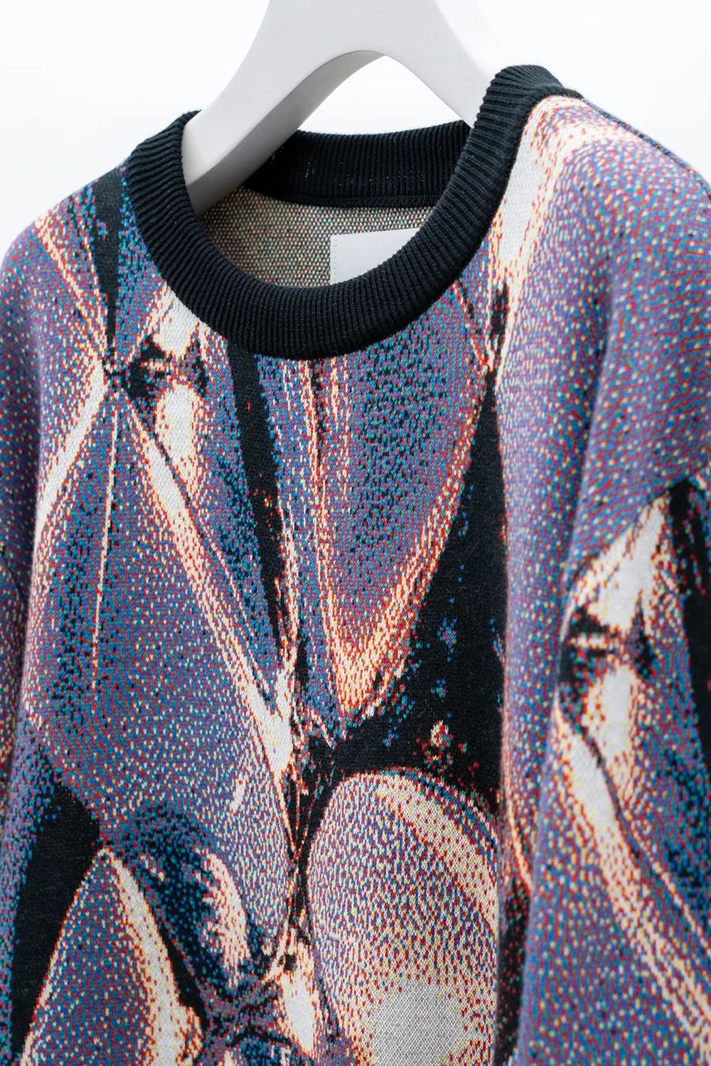 【アーカイブ展 / 1.18まで】Time Lapse Knit Sweater [night] - タイムラプスニットセーター [ナイト] / FW25KN01