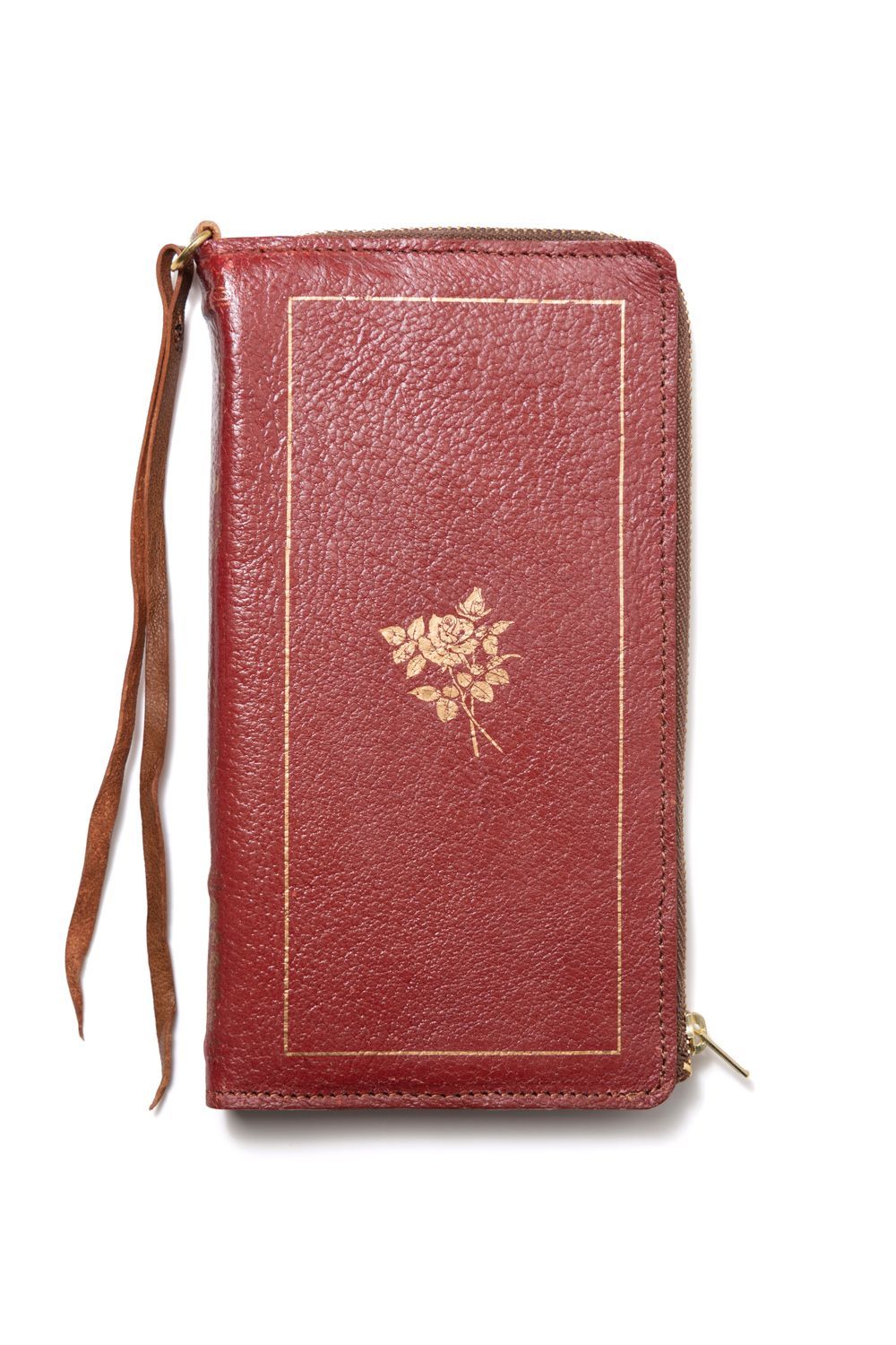 Yoda Hidemi - LONG BOOK WALLET CLASSIC [ROSE] / ロングブックウォレットクラシック [バラ] |  BONITA ONLINE STORE