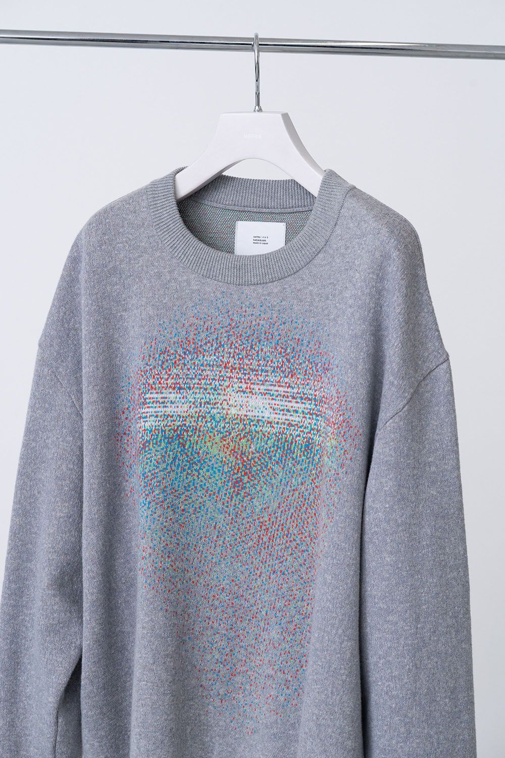 【26AW / 予約受付中】Photon Knit Sweater [grey] - フォトンニットセーター [グレー] / FW26KN01