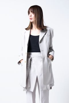 【ラスト1点 / 24SS】へリンボンベントジャケット [Graige,Yellowblack]