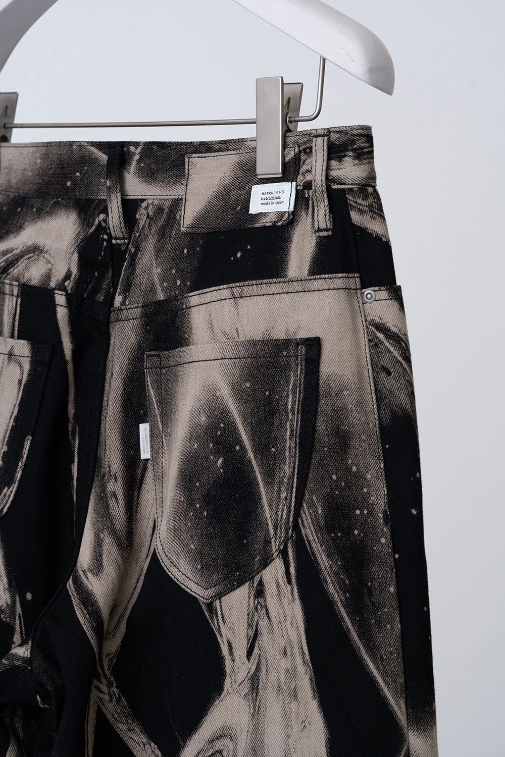 【26AW / 予約受付中】Sphere Bleach Denim [black]  - スフィアブリーチデニム [ブラック] / FW26BT06