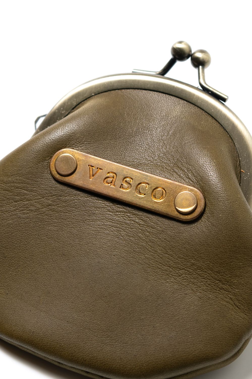 【ラスト1点 / 26SS】LEATHER VOYAGE MINI COIN PURSE [OLIVE]｜レザーミニコインケース / オリーブ