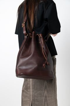 【ラスト1点 / 26SS】LEATHER WANDER PURSE BAG [BROWN] / レザーショルダーバッグ [ブラウン]