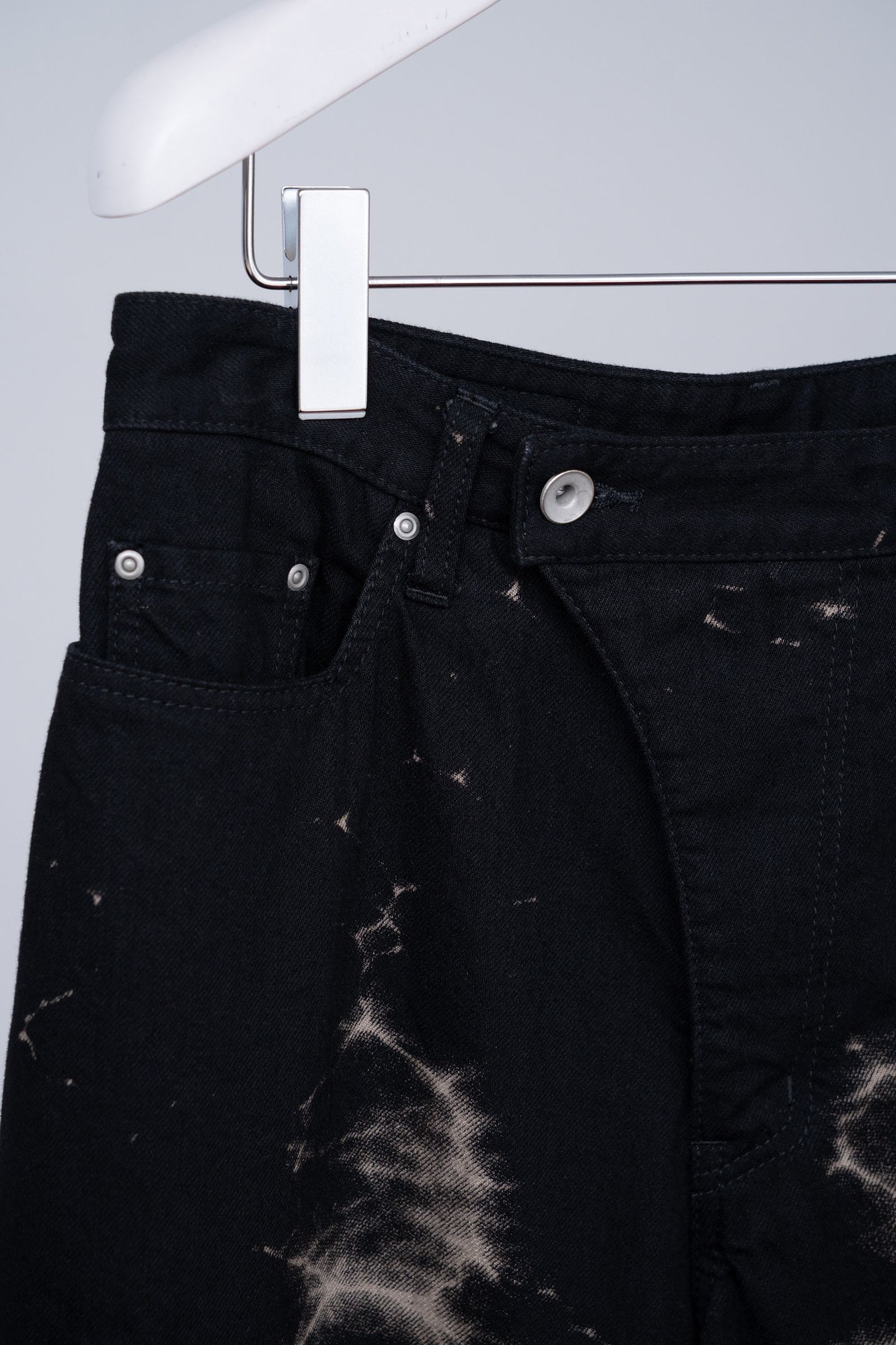 Caustics Bleach Denim [black]