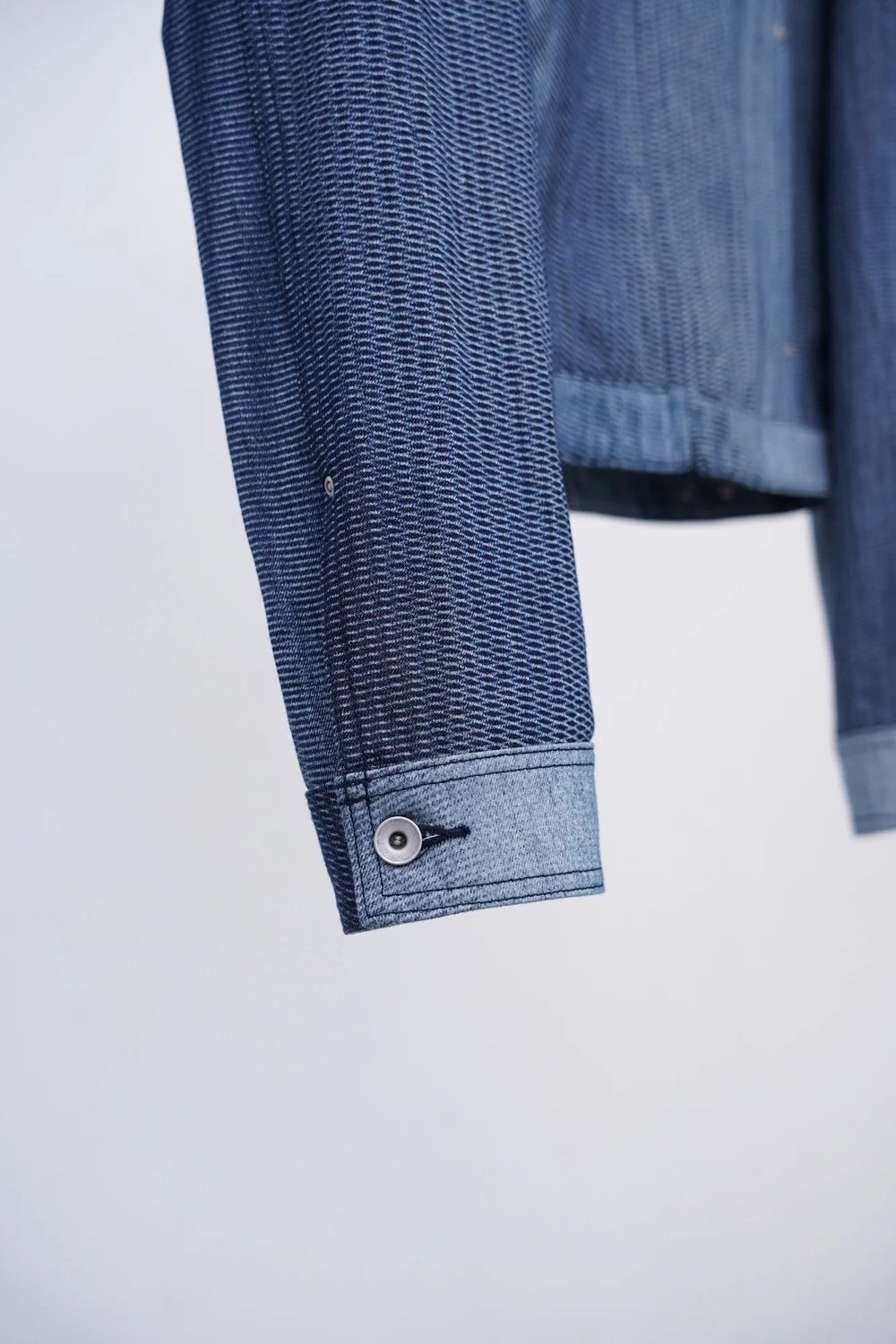 【26SS / 予約受付中】Mirage Bleach Denim Jacket [navy] - ミラージュブリーチデニムジャケット [ネイビー] / SS26OU03