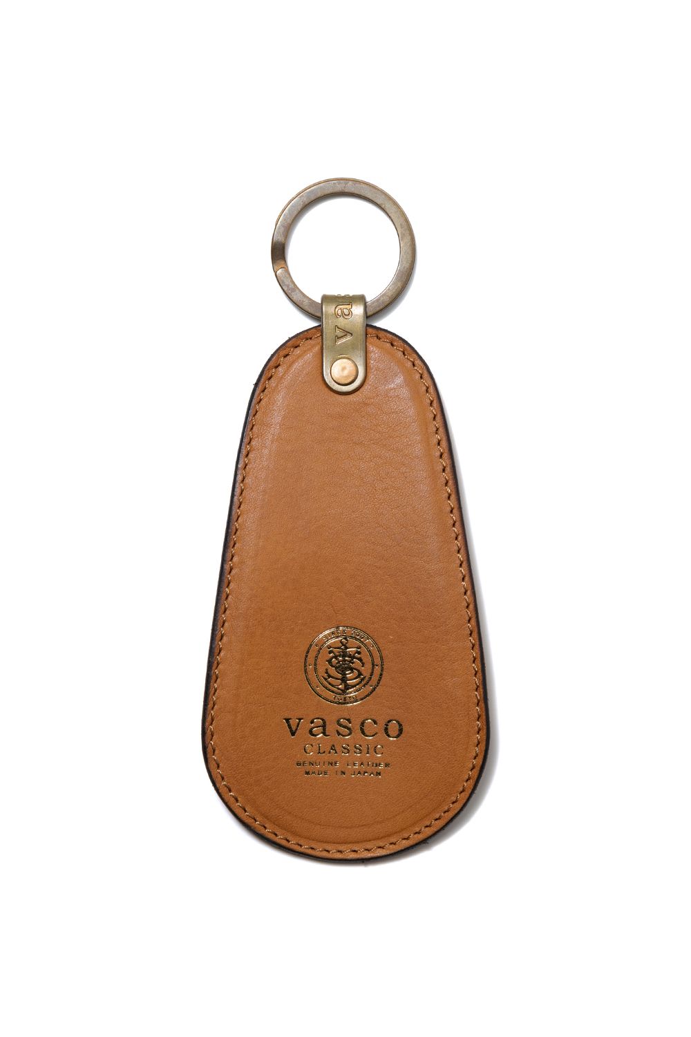 LEATHER VOYAGE SHOE HORN [MEAL] | シューホーン / キャメル