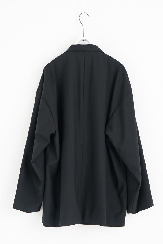 【24AW】double jacket [BLACK] - ダブルジャケット [ブラック] / vu-jkt-003