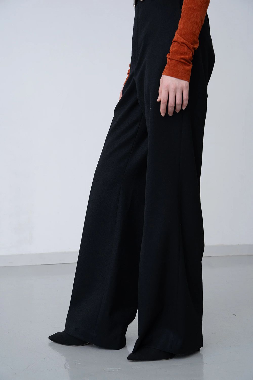 【26AW / 予約受付中】Organ Trousers [black]  - オルガントラウザーズ [ブラック] / FW26BT01