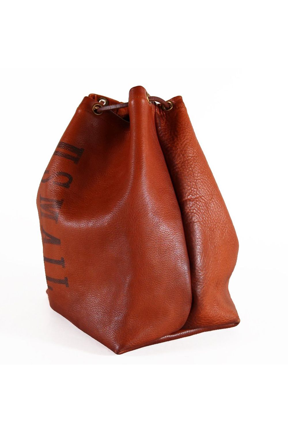 【25SS予約受付中｜12/17まで】LEATHER MAIL PURSE BAG - MEDIUM | 巾着バッグ (ミディアム)
