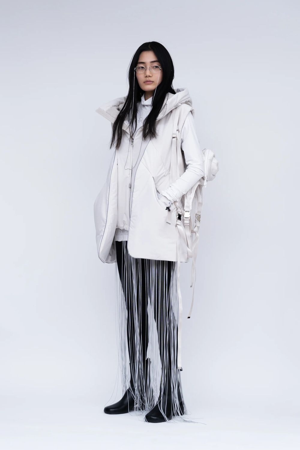 【アーカイブ展 / 1.18まで】Lay Puf Vest [ivory] - レイパフベスト [アイボリー] / FW25OU04