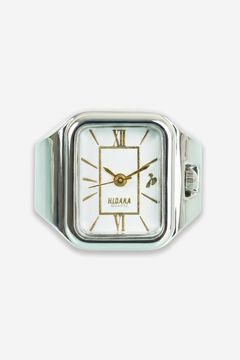 Legacy Ring Watch [Silver / White] / レガシーリングウォッチ [シルバー / ホワイト]