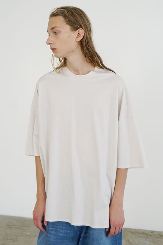 basic t-shirt [LIGHT BEIGE] - ベーシックTシャツ [ライトベージュ] / vu-ctu-001