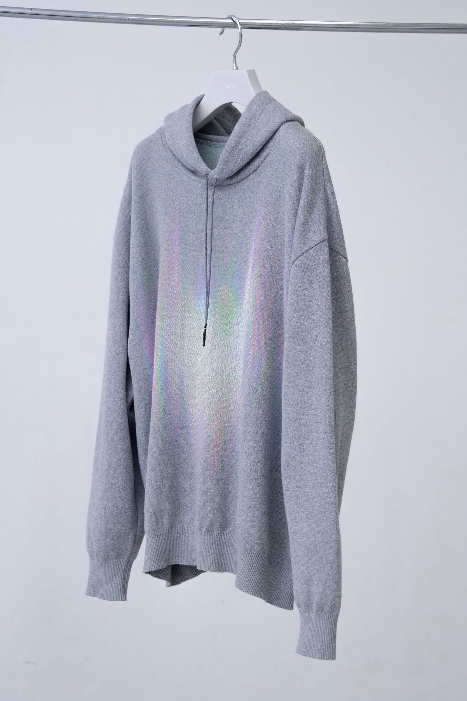 Phos Knit Hoodie [grey]