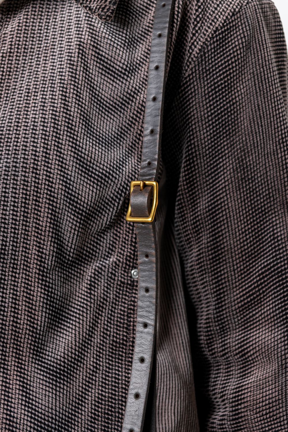 【ラスト1点 / 25SS】LEATHER TELEPHONE SHOULDER BAG -SMALL [BLACK] | テレフォンショルダーバッグ / ブラック