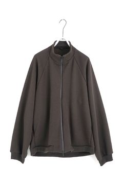 【24AW】fleece blouson [CHARCOAL] - フリースブルゾン [チャコール] / vu-cut-010