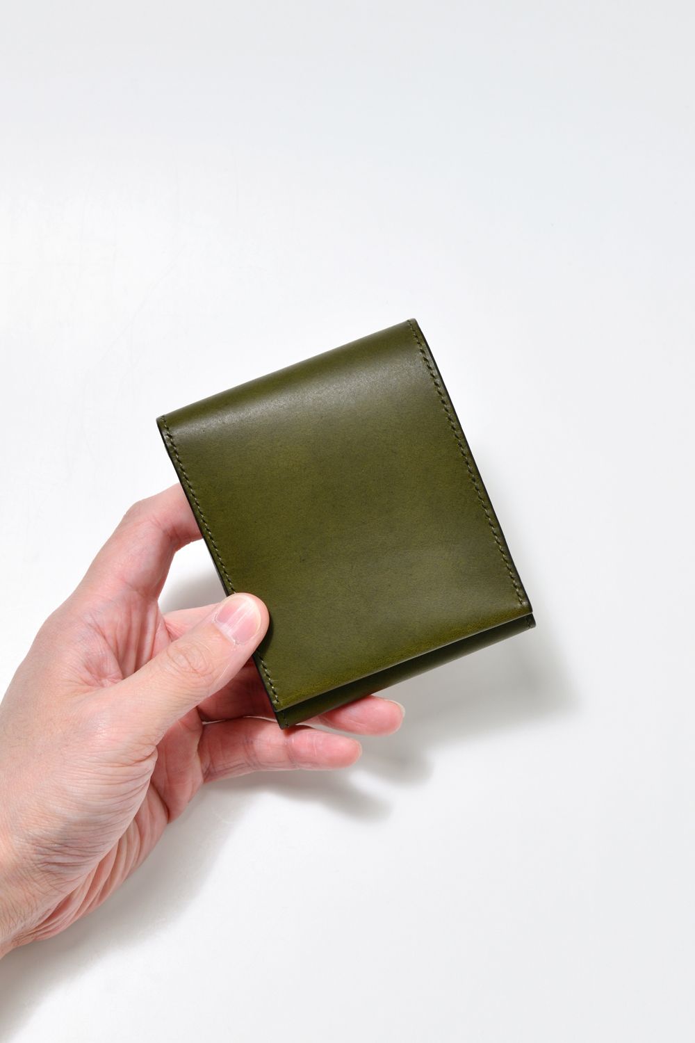LERAY BF - Short wallet [OLIVE] / ルレイビーエフ - 二つ折り財布 [オリーブ]