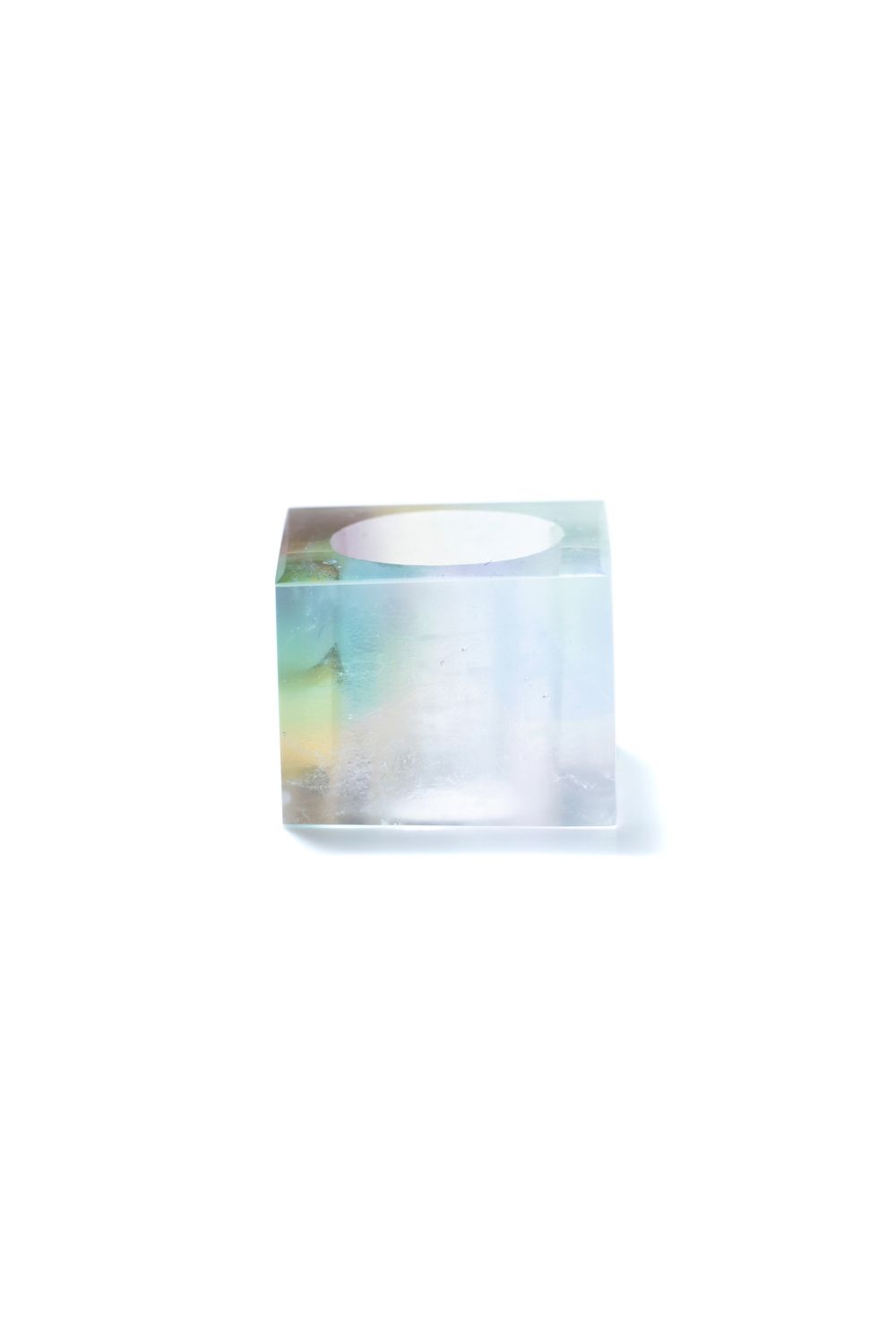 CUBE rainbow Ring / キューブレインボーリング