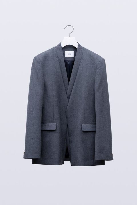 【25AW】Dub Tailored Jacket [grey] - ダブルテーラードジャケット [グレー] / FW25OU01