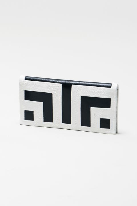 長財布 [迷宮ホワイト] / mw14-lb/wh