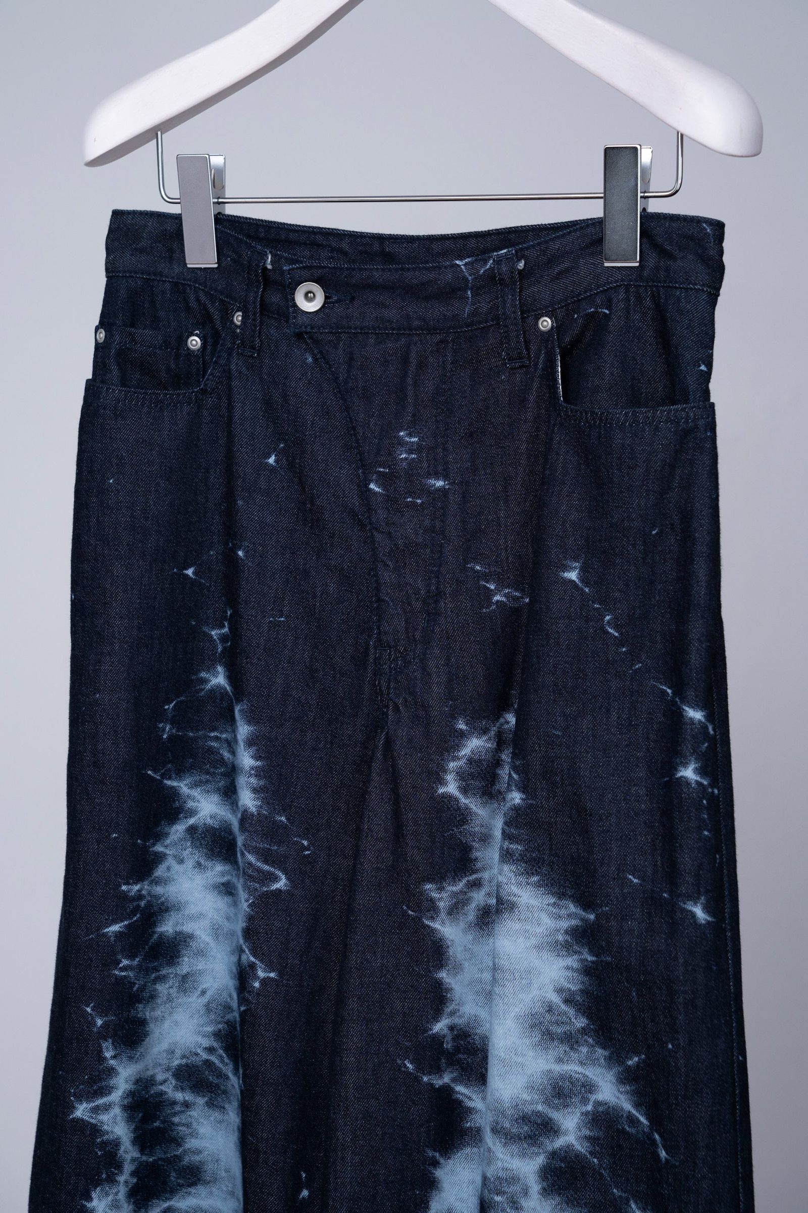 Caustics Bleach Denim [navy]