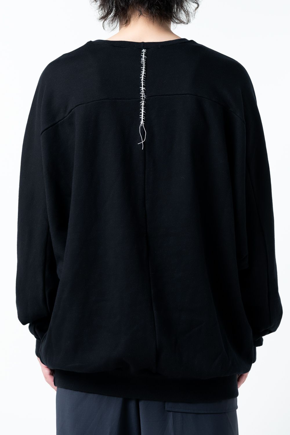 【22AW】 Hand Stitch Dolman 02 [BLACK] - ハンドステッチドルマン02 [ブラック] / TP06