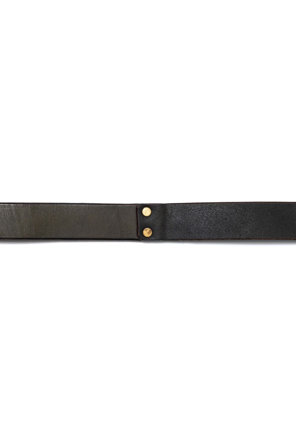 【26SS / 予約受付中】LEATHER RING BELT - NARROW | リングベルト - ナロウ